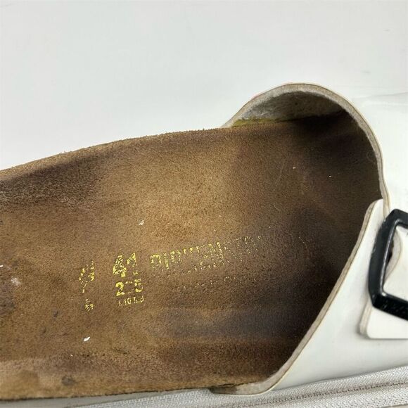 Birkenstock Madrid Small Buckle Sandals White Unisex Size 41 (US 10) Casual - Picture 5 of 15